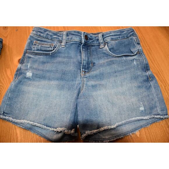 Gap Kids Denim Shorts, 2 Pairs, Size 12, Midi, Stretch, Adjustable Waist - Picture 2 of 7